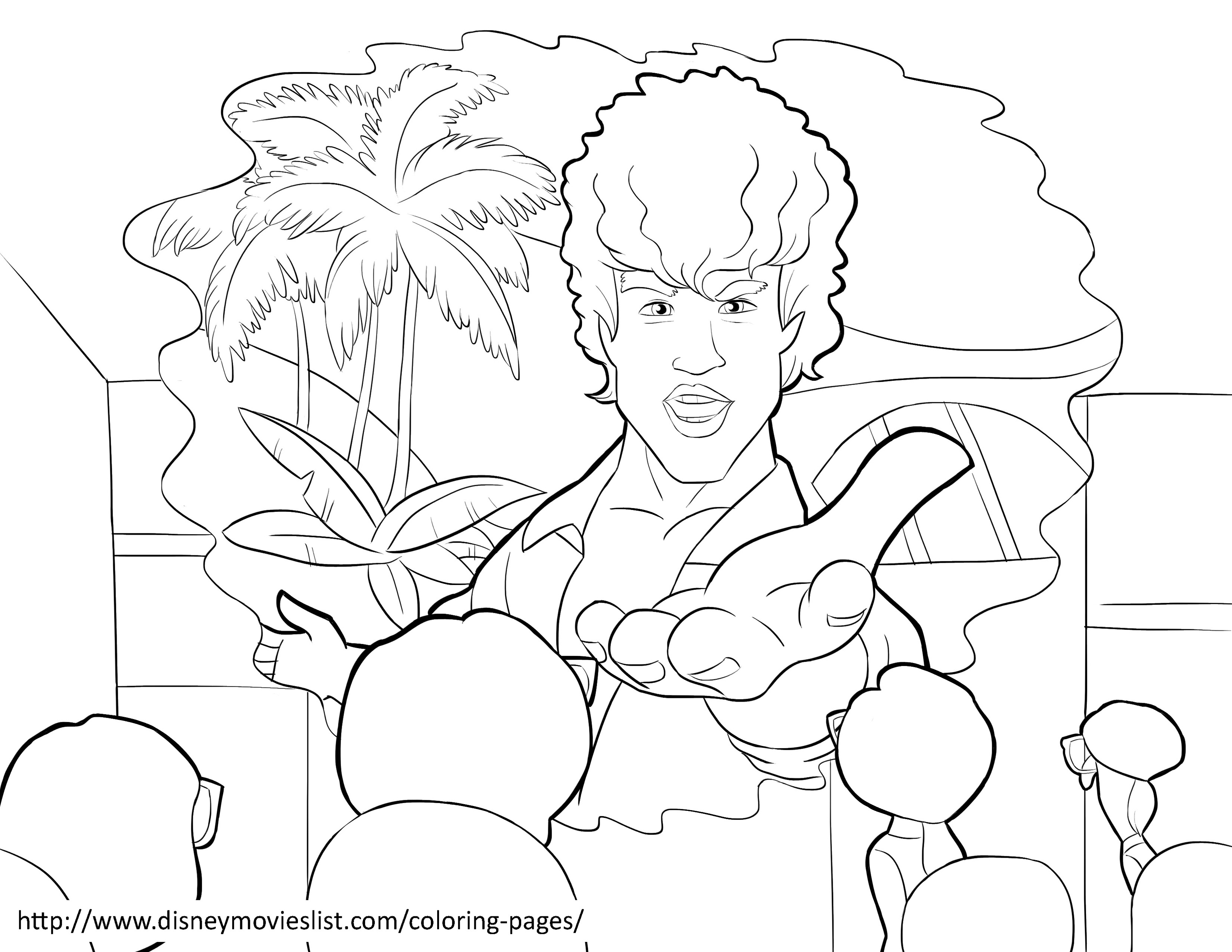 Simple Vice versa coloring page