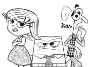 Printable Inside Out coloring sheets for Kids