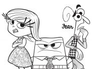 Inside Out Coloring Pages for Kids