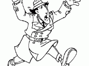 Inspector Gadget Coloring Pages for Kids