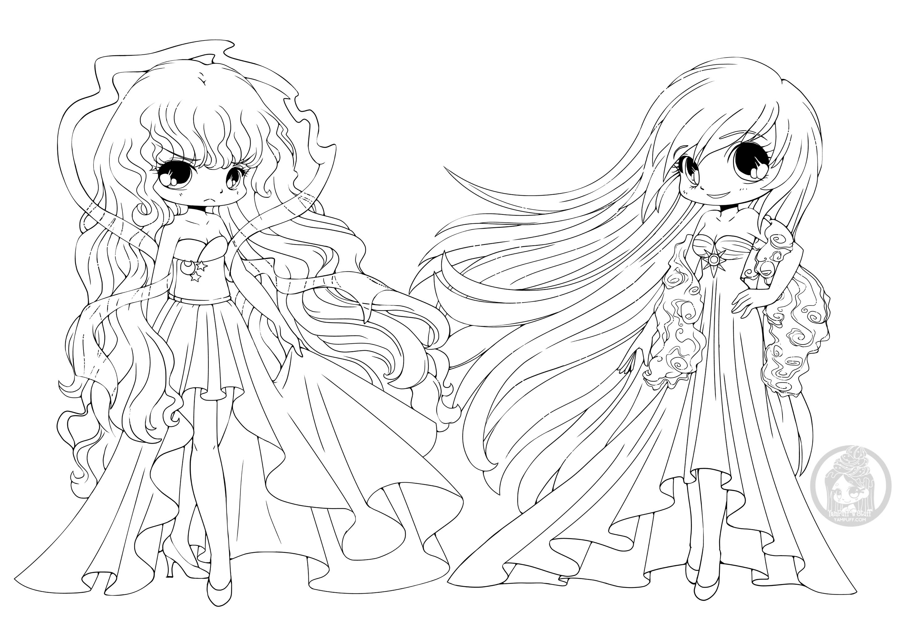 Desenhos de Gacha Life para Colorir  Coloring book art, Cute anime chibi,  Coloring pages