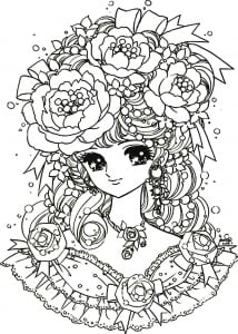 Coloring page kawaii to download for free