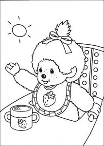 Kiki coloring pages for kids