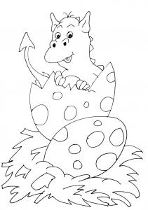 Knights and dragons coloring pages for kids