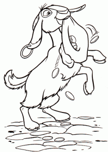 Coloring page kuzco free to color for kids
