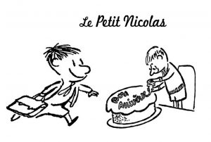 Le petit Nicolas : Free coloring page of Little Nicholas to print