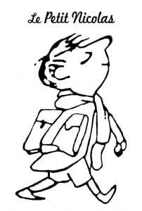 Le petit Nicolas : The Little Nicholas coloring page for children