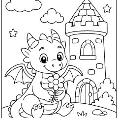 Printable Legendary creatures coloring sheets for Kids