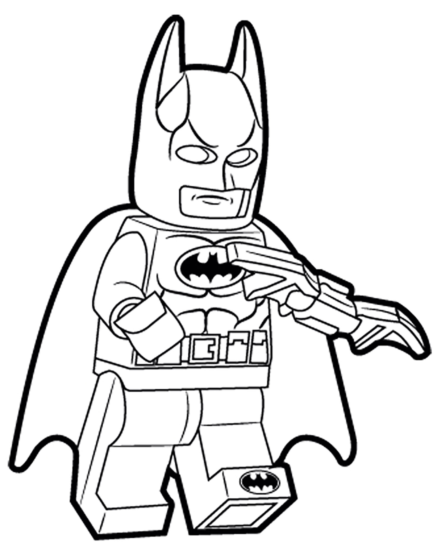 Lego Batman Printable Coloring Pages Printable Templates