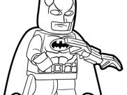 Lego Batman Coloring Pages for Kids