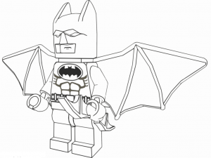 Lego Batman coloring pages to print