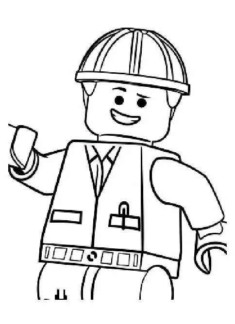 Lego Great Adventure coloring page for kids (Lego the Big Adventure)
