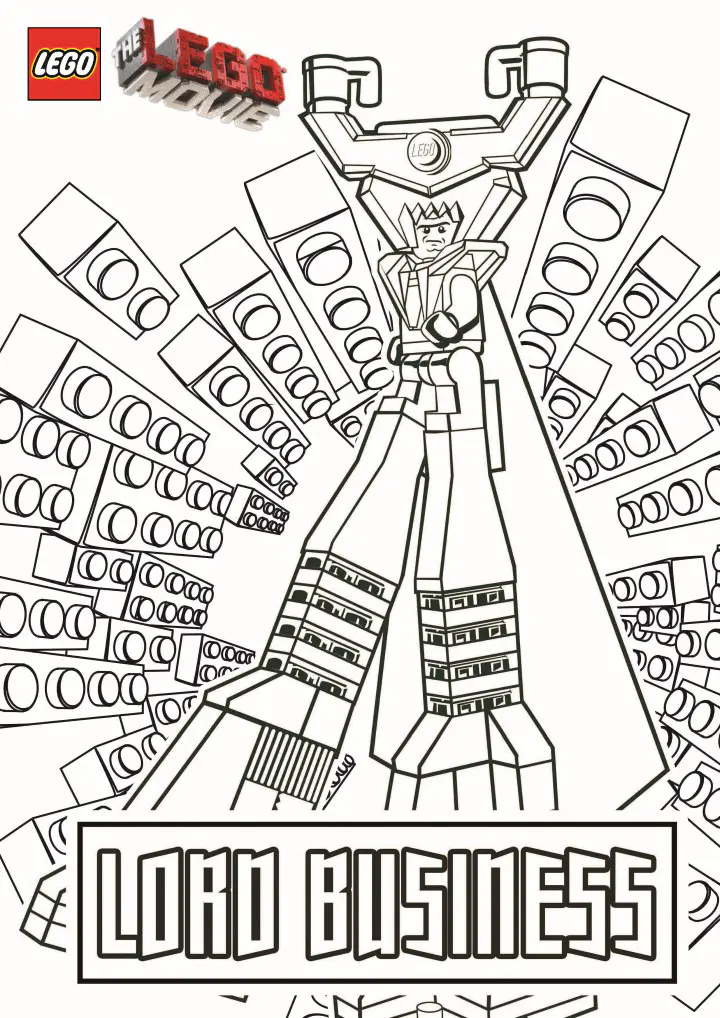 Free Lego Great Adventure coloring page (Lego the Big Adventure)