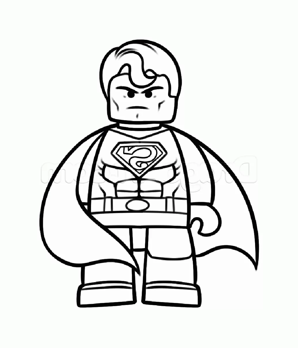 Printable Lego Adventure coloring pages for kids (Lego the Big Adventure)
