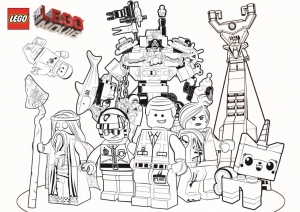 Free Lego Adventure coloring pages to download