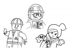 Free Lego Adventure coloring pages to download