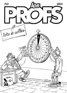 Les Profs : Image of The Teachers to print and color