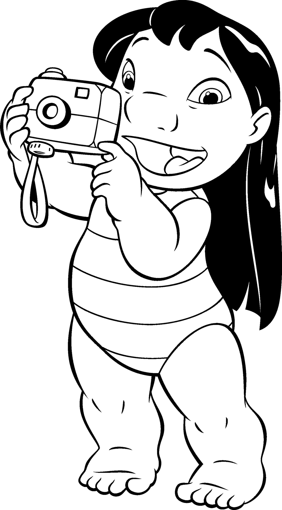 Free Lilo and Stitch coloring pages - Lilo and Stitch Kids Coloring Pages