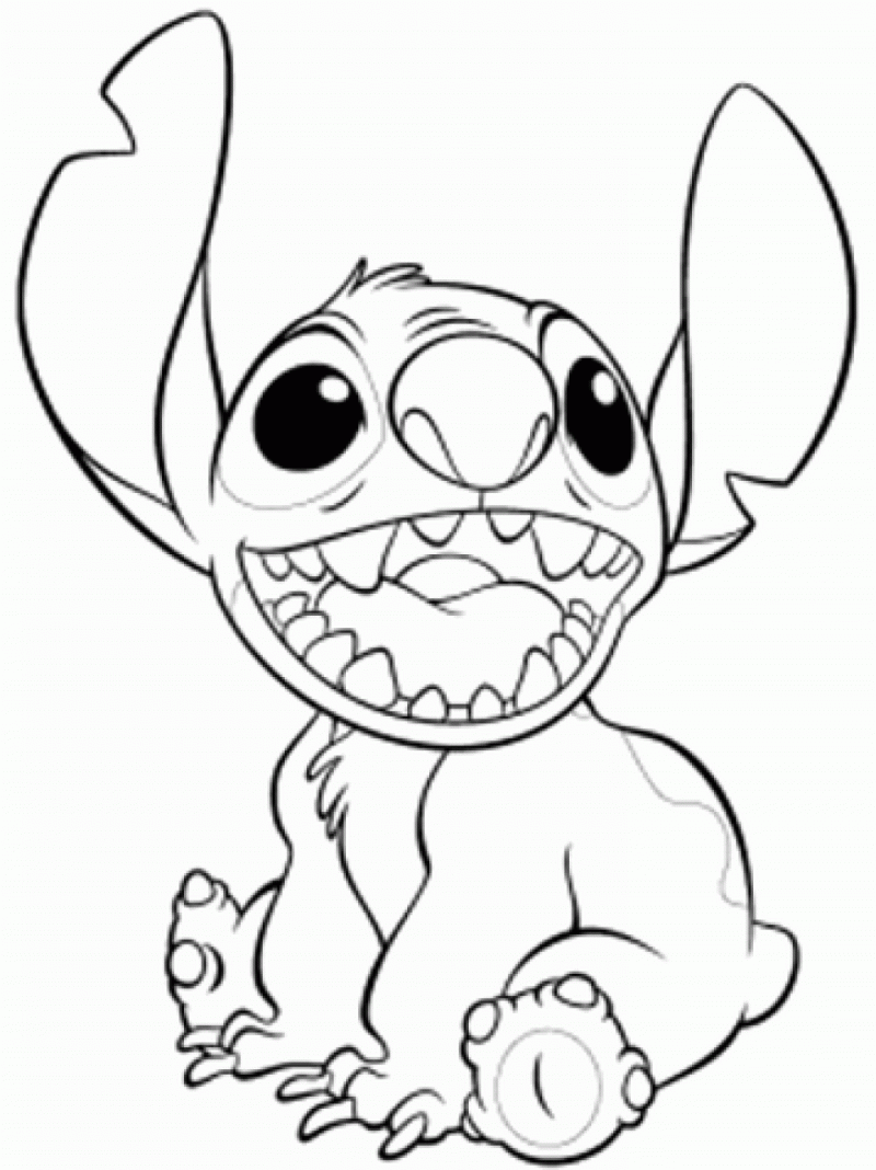 Lilo and Stitch coloring pages to print - Lilo and Stitch Kids Coloring  Pages