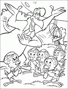 Coloring page looney tunes to print for free