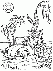 Looney Tunes coloring pages to print