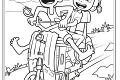 Printable Luca coloring sheets for Kids