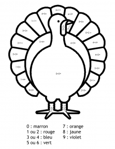 Coloring page magic coloring to download for free : turkey