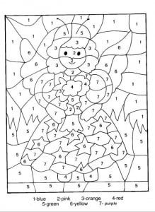 Coloring page magic coloring for kids : Princess