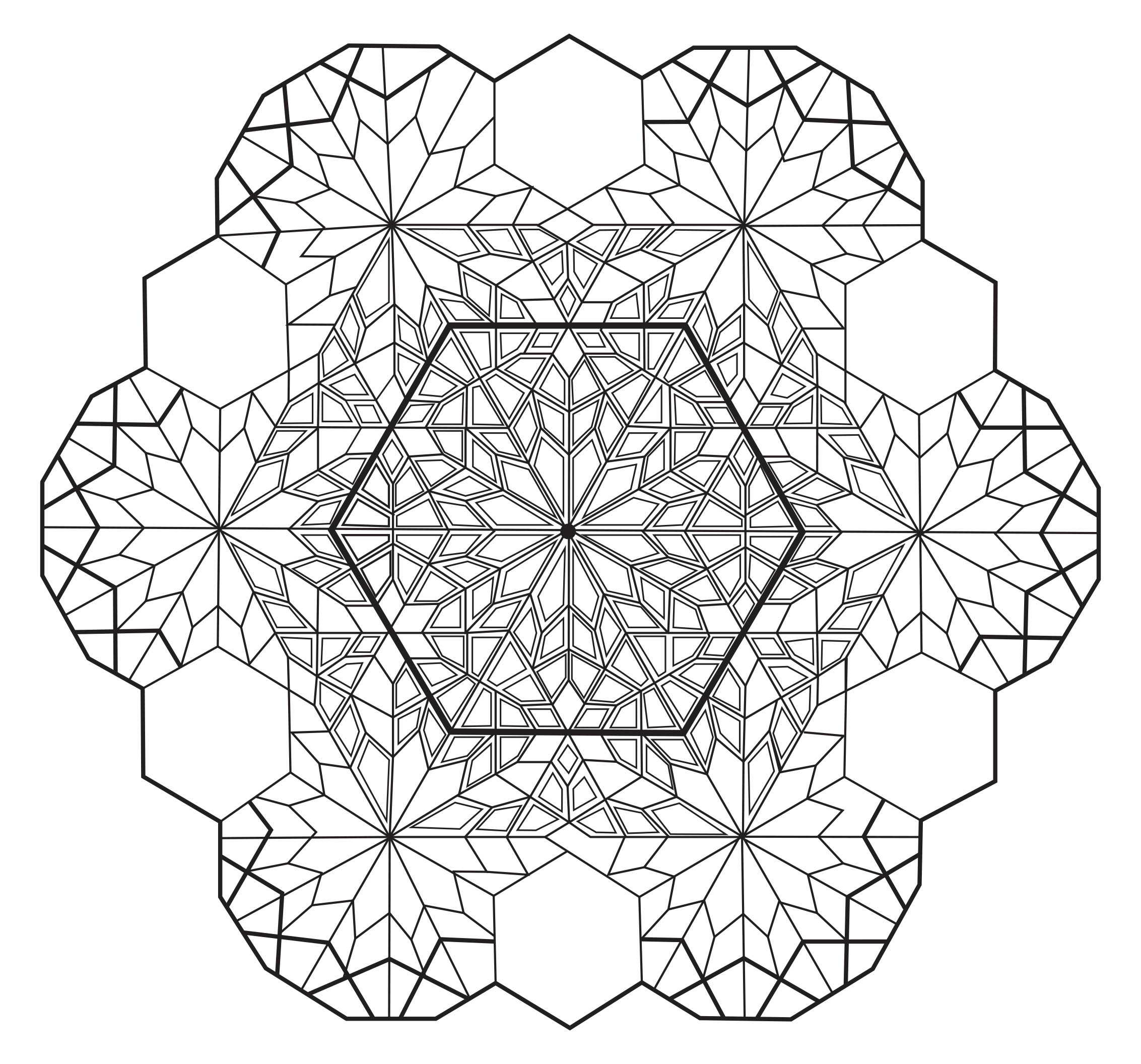 Download Mandalas to color for children - Mandalas Kids Coloring Pages