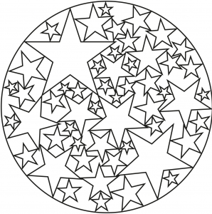 Coloring page mandalas free to color for kids