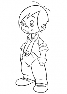 Coloring page marcelino to download