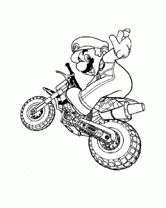 Mario and Motorbike
