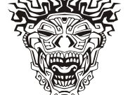 Printable Masks coloring sheets for Kids