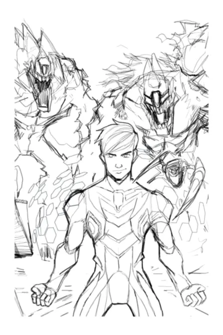 Max Steel coloring page for kids