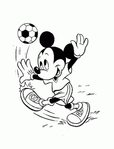 Coloring page mickey to download for free