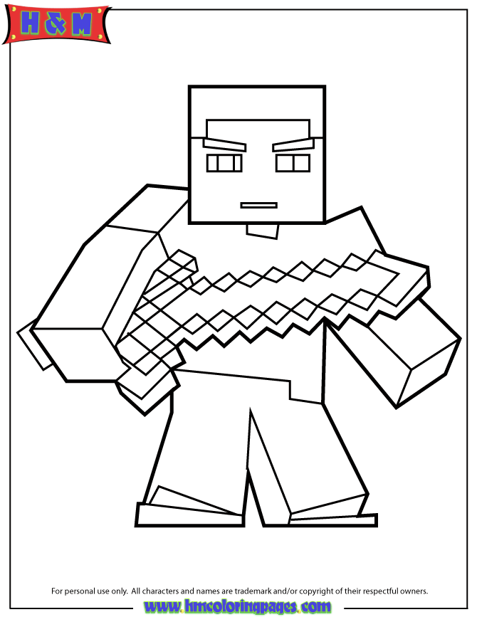 minecraft to print for free  minecraft kids coloring pages