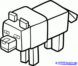 Minecraft coloring pages to print