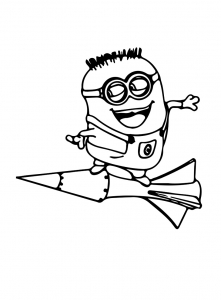 Minions coloring pages for kids