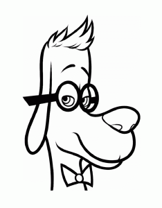 Coloring page mr peabody & sherman to color for kids