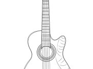 Musical Instruments Coloring Pages for Kids