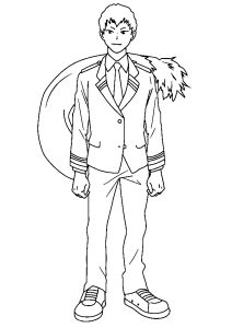 Printable Coloring Page for Kids : My hero academy to download
