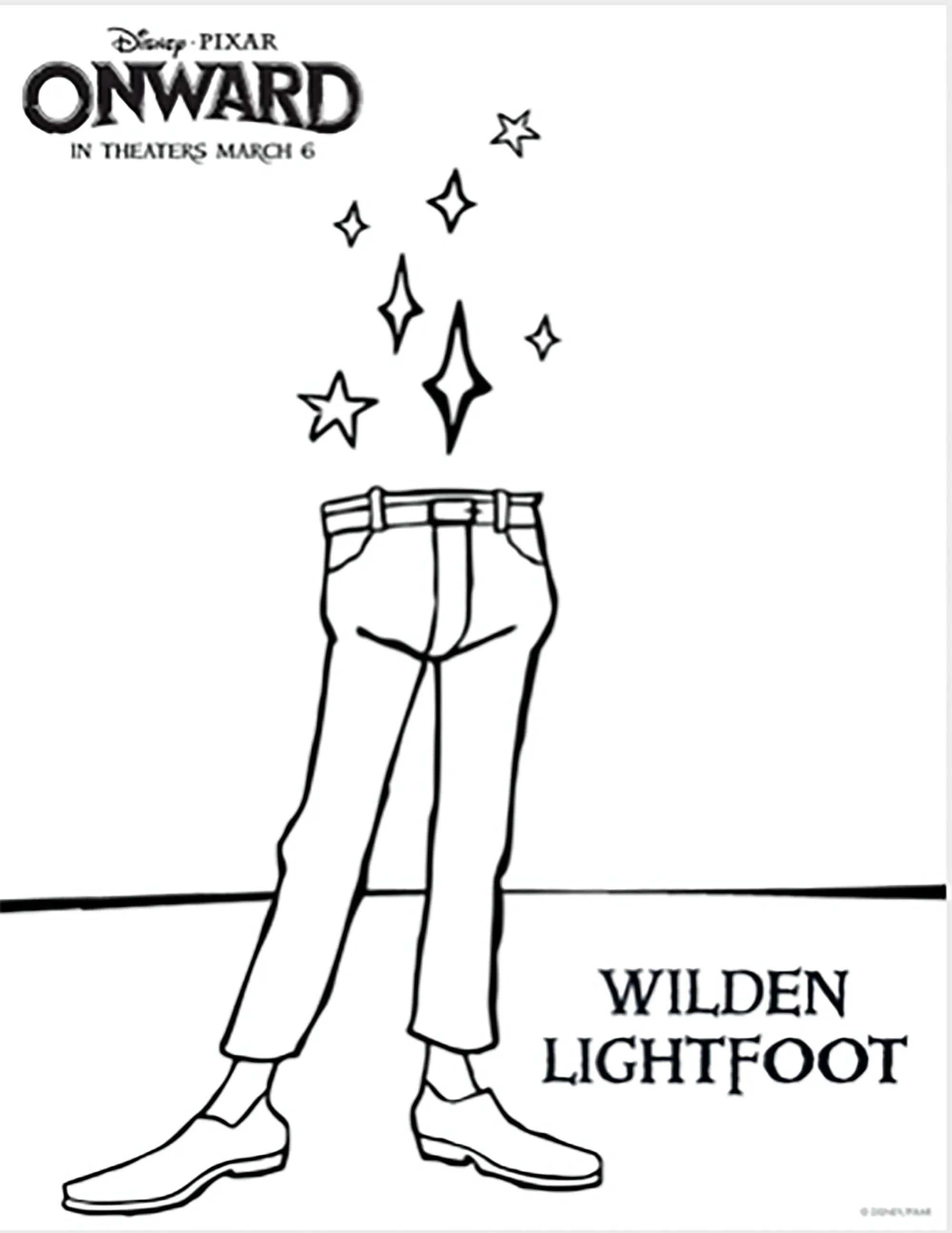 Image of Forward to print and color (Onward)