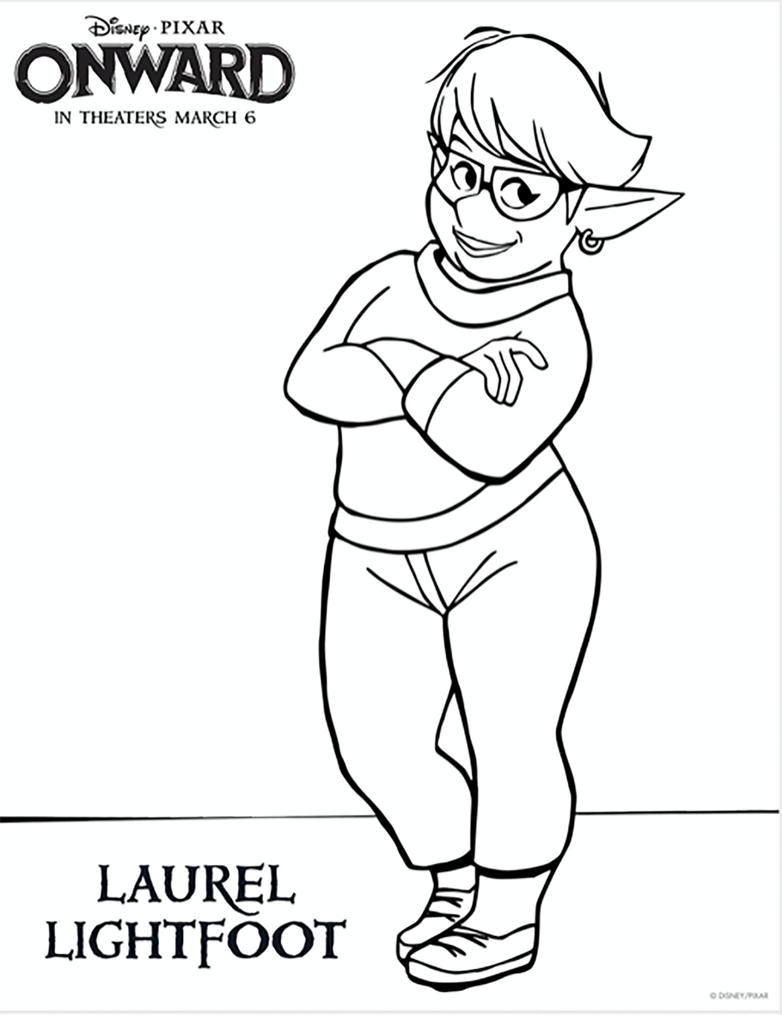 Onward : Forward coloring page for children Onward : Forward coloring page for children