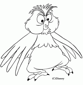 Free owl coloring pages to color
