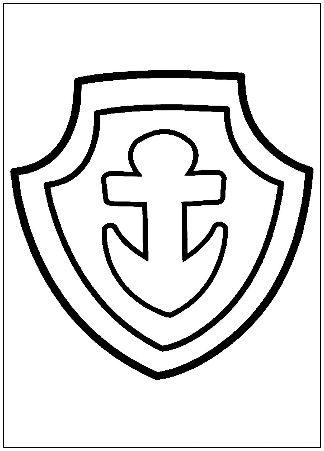 Pat Patrouille Marcus Coloriage