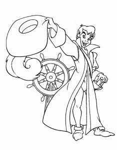 Peter pan coloring pages to download