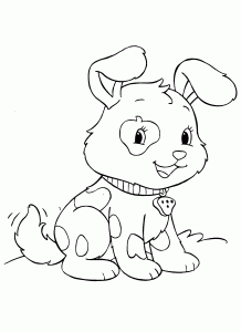 Coloring page petshop free to color for children