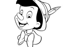 Printable Pinocchio coloring sheets for Kids