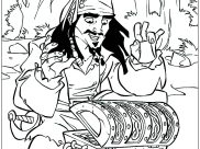 Pirates of the Caribbean Coloring Pages for Kids