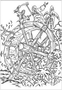 Coloring page pirates of the caribbean to download